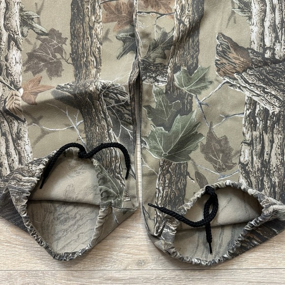 VTG Liberty Camo Cargo 6 Pocket Pants USA Made Real Tree Adjustable Waist 33x30 - Picture 6 of 8